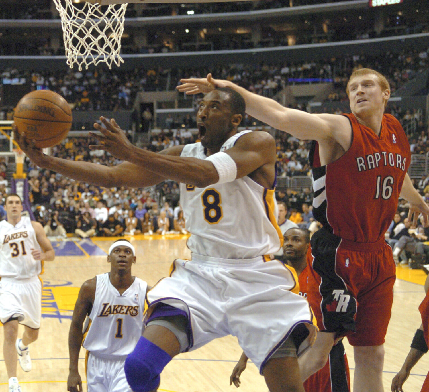 2006: Kobe Bryant scores 81 points, the second-highest total in NBA history